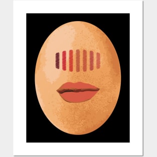 World Record Egg Shirt Color Palette Lips Shirt Posters and Art